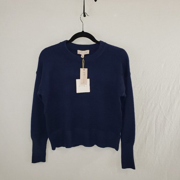 Philosophy Sweaters - PHILOSOPHY Republic Clothing Sweater Color Prussian Blue Size S NEW WITH TAG.